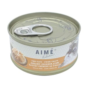 AIME AIME Kitchen 貓罐頭 無穀物營養貓罐 啖啖肉補水系列 鮮雞肉濃湯配方 85g 85g 正面圖