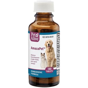 PetAlive PetAlive AmazaPet™ 專治哮喘 180片 正面圖