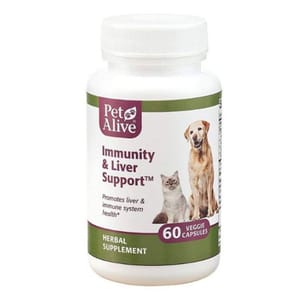 PetAlive PetAlive Immunity & Liver Support™ 維持肝功能及免疫系統 60粒 60粒  正面圖