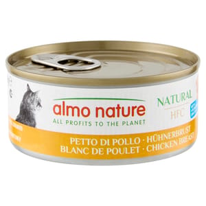 Almo Almo Nature HFC 貓罐頭 天然系列 雞胸肉 150g 150g  正面圖
