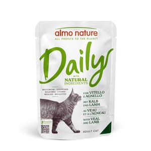 Almo Almo Nature Daily 貓濕糧 牛仔肉+羊肉 70g 70g 正面圖