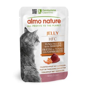 Almo Almo Nature 上湯啫喱鮮包 吞拿魚柳+鮮蝦 55g 55g 正面圖