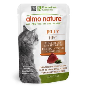 Almo Almo Nature 上湯啫喱鮮包 吞拿魚柳+海藻 55g 55g 正面圖