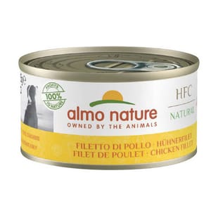 Almo Almo Nature 狗罐頭 HFC Natural 雞柳 95g 95g 正面圖