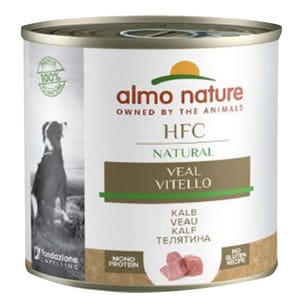 Almo Almo Nature 狗罐頭 HFC Natural 牛仔肉 290g 290g 正面圖
