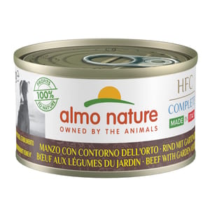 Almo Almo Nature 狗罐頭 HFC Complete 牛肉田園蔬菜配方 95g 95g  正面圖