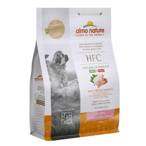 Almo Almo Nature HFC 幼犬糧 新鮮雞肉 細粒裝 300g 300g  正面圖