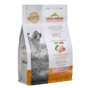 Almo Almo Nature HFC 幼犬糧 新鮮雞肉 細粒裝 1.2kg 2kg  正面圖