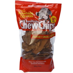 Rawhide Rawhide Express 狗小食 潔齒脆片 煙肉味 450g 450g 正面圖