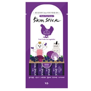 cho cho and kang 貓犬小食 韓國營養蔬菜肉泥 抗氧化配方 雞肉 14g x 4條 14g  正面圖