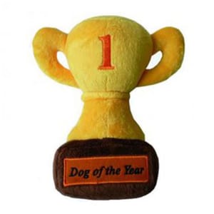 Doggie Doggie Goodie 狗玩具 運動系列 獎杯 正面圖