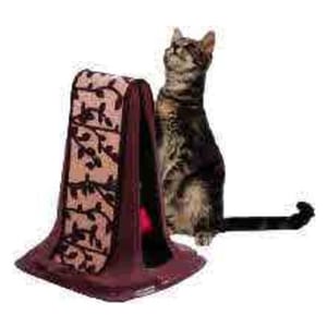 Petmate Petmate 貓玩具 貓抓板含貓草 16.8吋 x 15.8吋 x 29.1吋 正面圖
