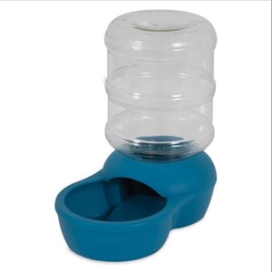 Petmate Petmate Aspen Pet LeBistro系列 自動飲水器 座地款 加細 藍色 0.5Gal 正面圖