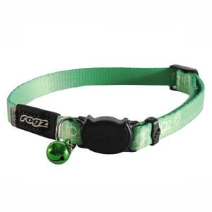 ROGZ ROGZ KIDDYCAT 貓頸帶 綠色 正面圖