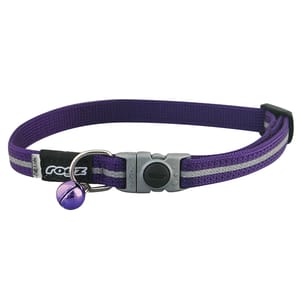ROGZ ROGZ ALLEYCAT 貓頸帶 紫色 正面圖