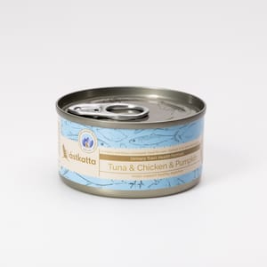 Astkatta Astkatta 冰島罐 貓罐頭 泌尿系統友善主食配方 白鰹吞拿雞肉南瓜 80g 80g  正面圖
