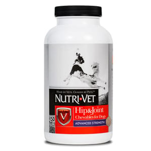 Nutrivet Nutrivet 犬用高級關節護理嘴嚼片 150粒 150粒 犬用 正面圖