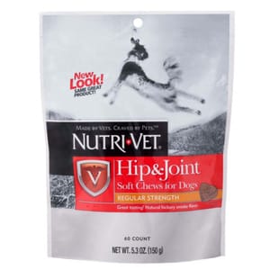 Nutrivet Nutrivet 犬用天然關節軟羊肉粒 150g 150g 犬用 正面圖
