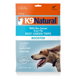 K9 K9 Natural 狗狗營養補品 牛綠草胃 75g 75g  正面圖
