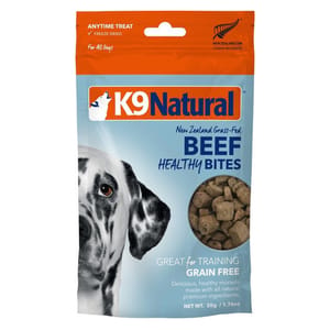 K9 K9 Natural 凍乾零食 狗零食 牛肉粒 50g 50g  正面圖