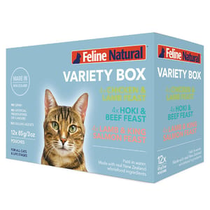 Feline Feline Natural 貓軟包混味道 85gx12 85g  正面圖