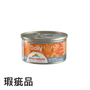Almo Almo Nature Daily 成貓罐頭 慕絲主食系列 鱘龍魚 85g 85g 正面圖