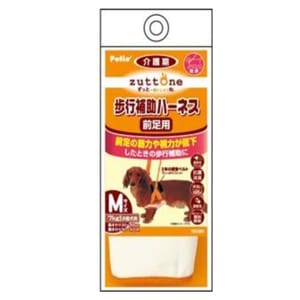 Petio Petio zuttone 高齡犬護理專用 步行輔助胸帶 M 正面圖