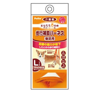 Petio Petio zuttone 高齡犬護理專用 步行輔助背帶 L 正面圖