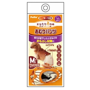 Petio Petio zuttone 高齡犬護理專用出街專用背帶尿褲 M 正面圖