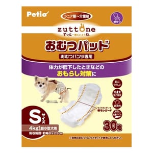 Petio Petio zuttone 高齡犬護理專用黏貼式尿片 S 正面圖