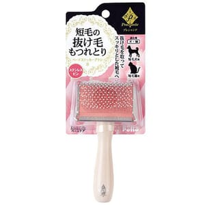 Petio Petio Preciante 短毛貓犬專用有柄硬針梳 中 正面圖