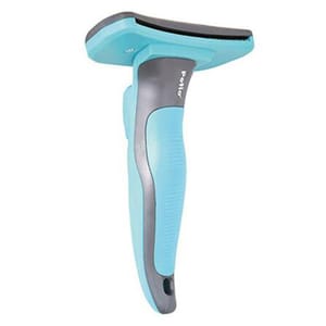 Self Self Trimmer 寵物去死毛梳 帶安全鎖 中 正面圖