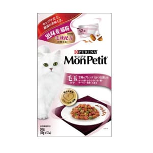 MonPetit MonPetit 滋味乾貓糧 毛球配方 240g 240g 正面圖