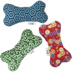 Petio Petio 犬雅 發聲狗玩具 日式骨頭 單個   正面圖
