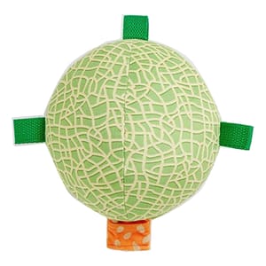 Petio Petio 互動伸縮拉扯 可藏食狗玩具 哈密瓜   正面圖