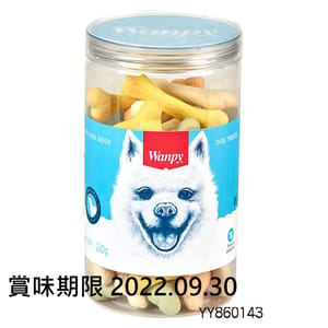 Wanpy Wanpy 骨型餅乾 Bone Bisc uits 230g 230g 正面圖