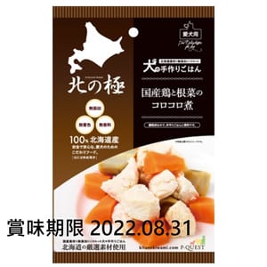日本直送 日本直送 北之極 雞肉煮根菜 80g 80g  正面圖