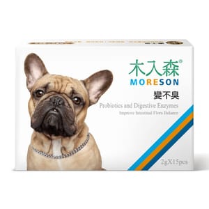 木入森MORESON 木入森MORESON 狗狗保健品 變不臭 2g x 15包 2g  正面圖