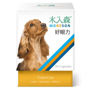 木入森MORESON 木入森MORESON 狗狗保健品 好眼力 60粒 60粒  正面圖