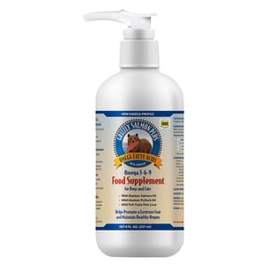 GRIZZLY熊之寶 GRIZZLY熊之寶 貓犬保健品 強化野生三文魚油系列 脂肪酸 Omega3-6-9 補充液 237ml 237ml  正面圖
