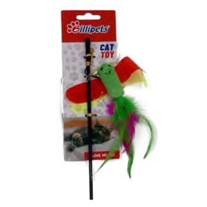Billipets Billipets 逗貓棒 小貓專用 蜻蜓 40cm 正面圖