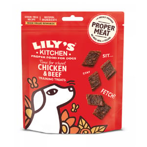 LILY'S LILY'S KITCHEN 狗小食 雞丁牛肉脆脆 70g 70g 正面圖