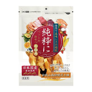 純粹 純粹 嚴選日本寵物小食 和歌山雞柳繞芝士棒 25g 25g 犬用 正面圖