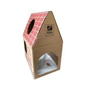 Hills Hills 希爾思 紙板BB屋乙個 正面圖