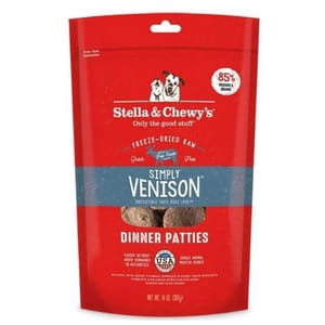 Stella & Chewy's Stella & Chewy's 狗糧 凍乾生肉主糧 單一蛋白鹿肉配方 14oz 14oz 正面圖