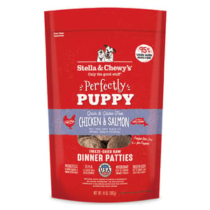 Stella & Chewy's Stella & Chewy's 狗糧 凍乾生肉主糧 幼犬系列 雞肉及三文魚配方 14oz 14oz 正面圖