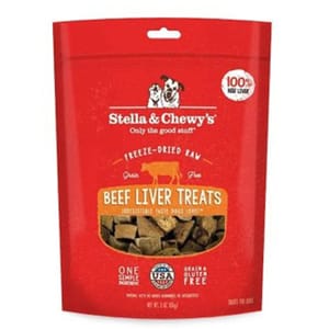 Stella & Chewy's Stella & Chewy's 狗小食 凍乾生肉內臟小食系列 牛肝 3oz 3oz 正面圖