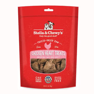 Stella & Chewy's Stella & Chewy's 狗小食 凍乾生肉內臟小食系列 雞心 3oz 3oz  正面圖