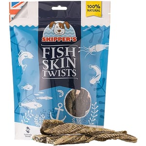SKIPPER'S SKIPPER'S 天然膠原魚皮紐棒 250g 250g  正面圖