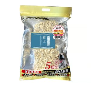 富士一 富士一 凍乾小食 脫水三文魚粒+鱈魚粒 混合魚味 800g 800g 貓犬用 正面圖